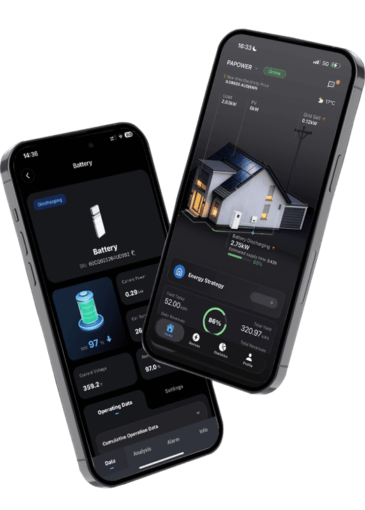 SafepowerHems App interface